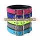 Luxury Custom Designer PVC Metal Buckle Dog Collar , Dog Collar Custom with Hardware Metal Buckle