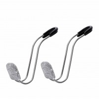 High Quality Bling Diamond Stainless Steel Car Seat Hanger Backseat Car Accessories Car Back Seat Headrest Hanger Holder Hooks